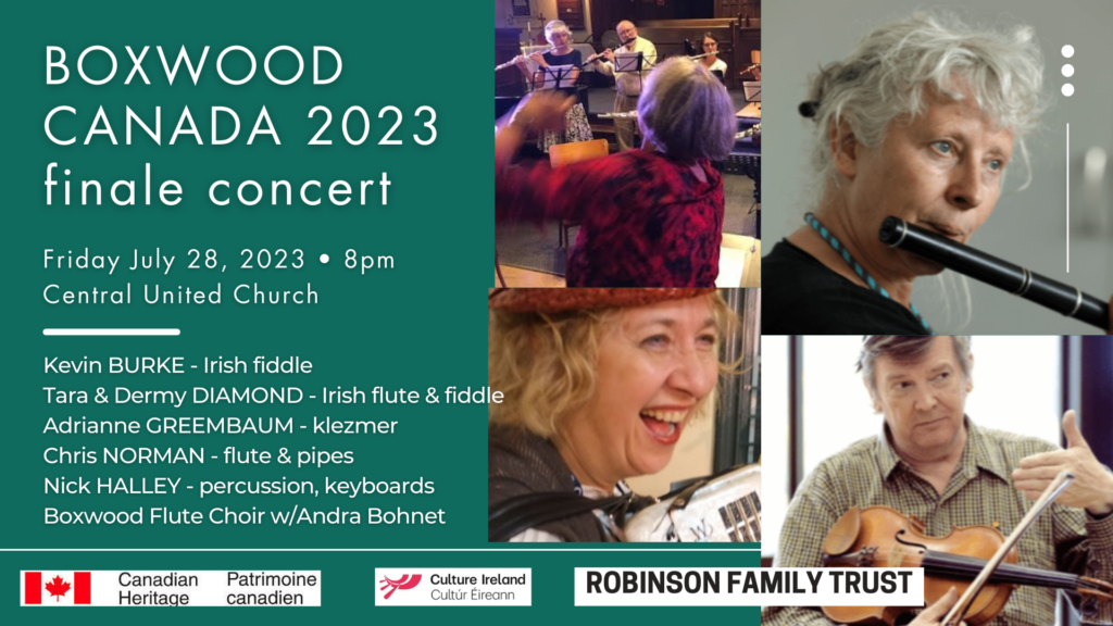 CANADA 2023 FINALE CONCERT - Boxwood Festivals