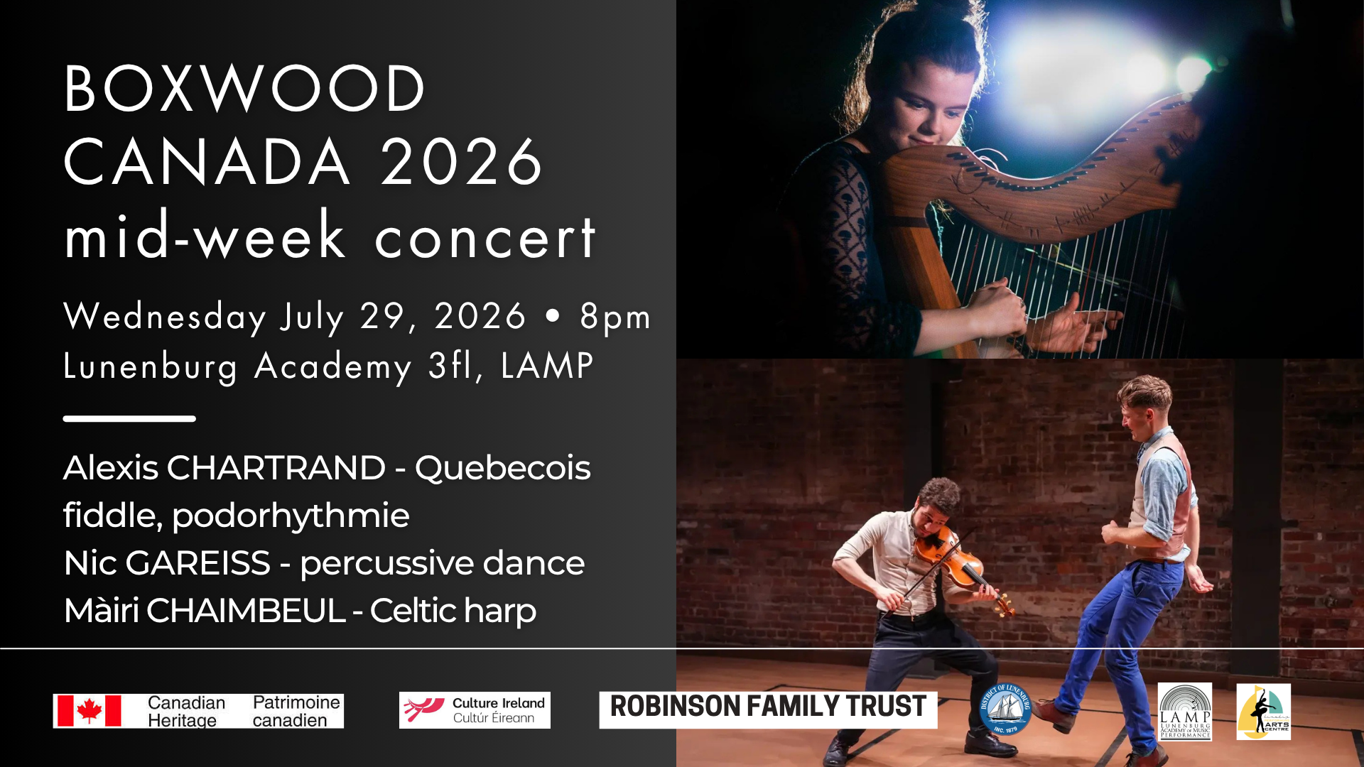 Canada 2026 Midweek Concert