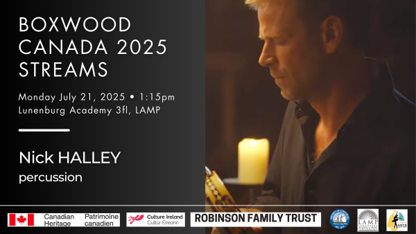 Canada 2025: Nick Halley - develop & improve your rhythm Monday 7/21/25 – Online