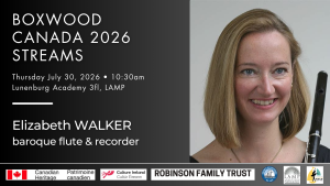 Liz WALKER: Baroque flute