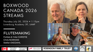 Chris, Stefan, Forbes & Yola - Flutemaking roundtable